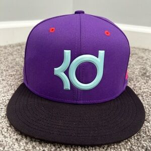 Nike True KD Kevin Durant NBA Purple Snapback Hat OSFM